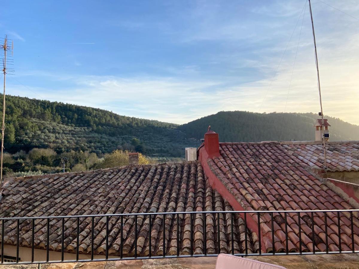 Piso En Vall De Almonacid Con Vistas, Aire Acondicionado, Wifi Y Smart Tv Exteriör bild