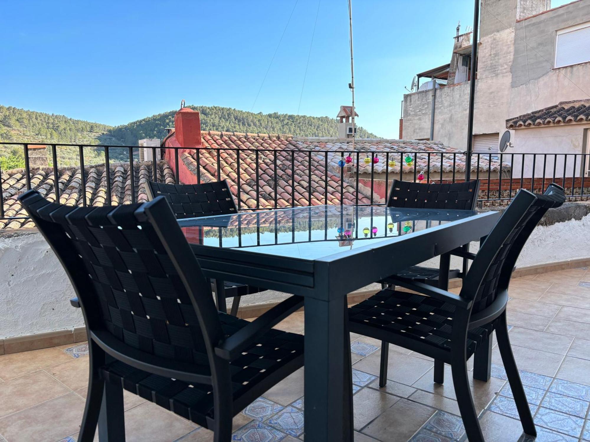Piso En Vall De Almonacid Con Vistas, Aire Acondicionado, Wifi Y Smart Tv Exteriör bild